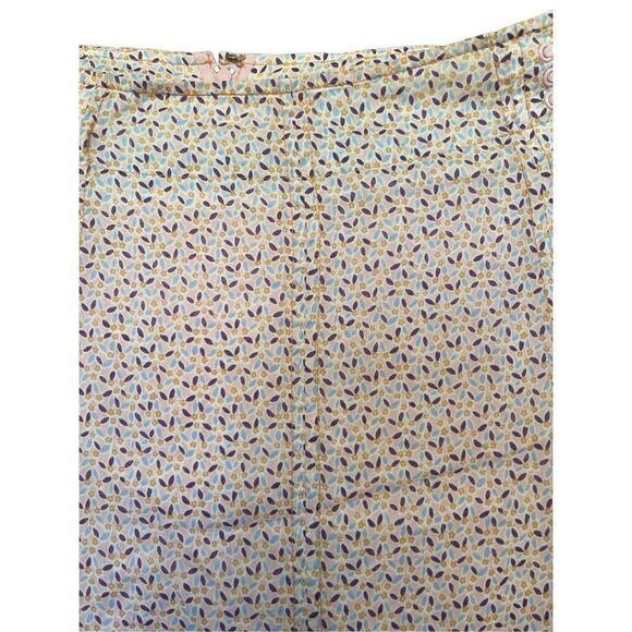 Marc Jacobs Womens Multicolor Floral Print Straight Hemline Mini Skirt Size 4 - Picture 4 of 8